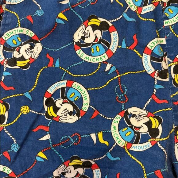 Vintage 90s SS Mickey Swim Trunks - Picture 2 of 3